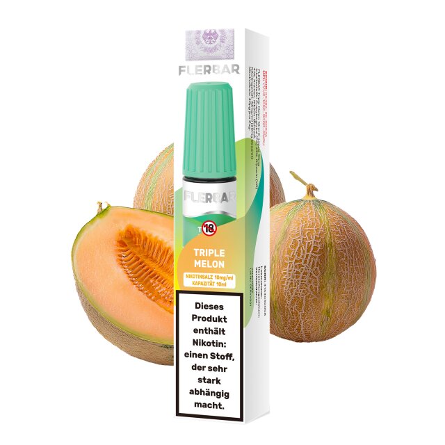Flerbar Liquid 10ml - Triple Melon 10mg