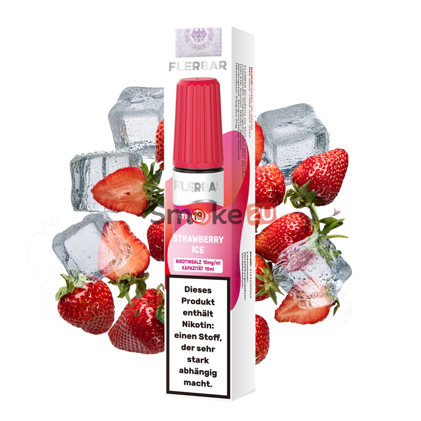 strawberry ice liquid mit nikotin MARYLIQ Liquid Strawberry Ice Nic Salt | 6,70€