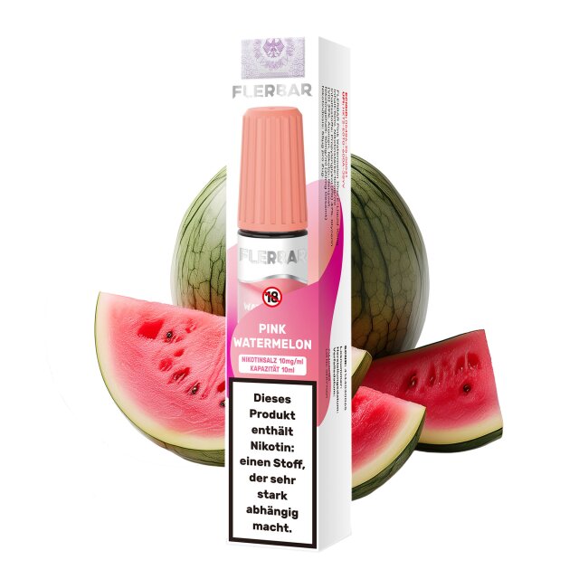 Flerbar Liquid 10ml - Pink Watermelon 10mg