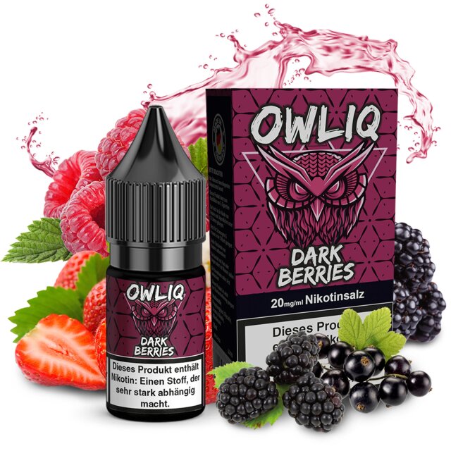 OWLIQ 10ml - Dark Berries 20mg