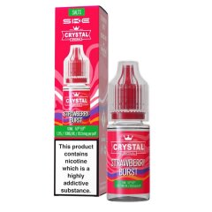 Crystal Bar Liquid 10ml - Strawberry Burst 10mg