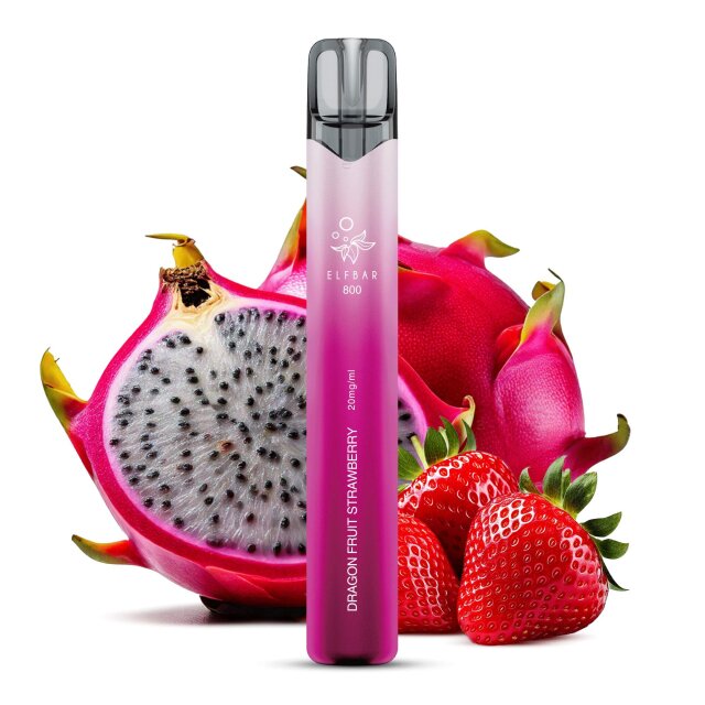 ELFBAR 800 (Nikotin) - Dragon Fruit Strawberry
