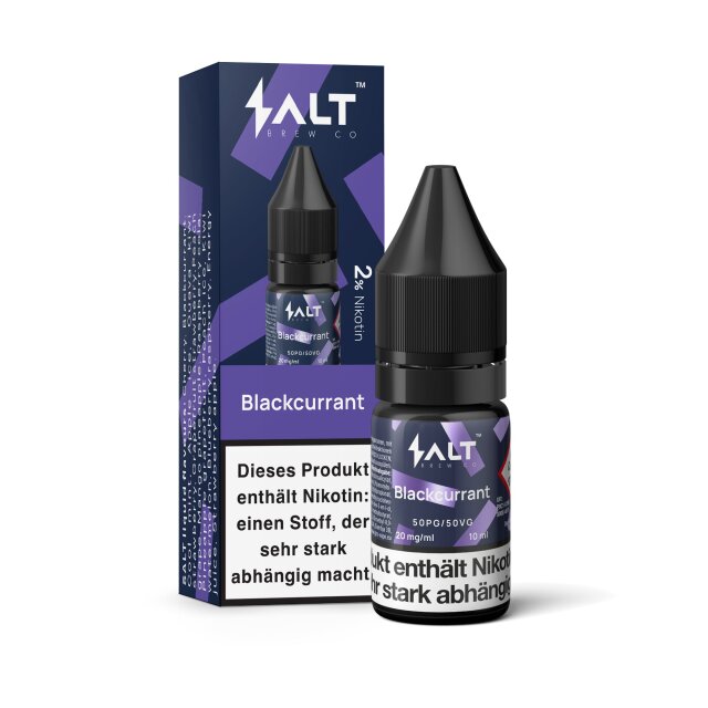 Salt Liquid 10ml - Blackcurrant 20mg