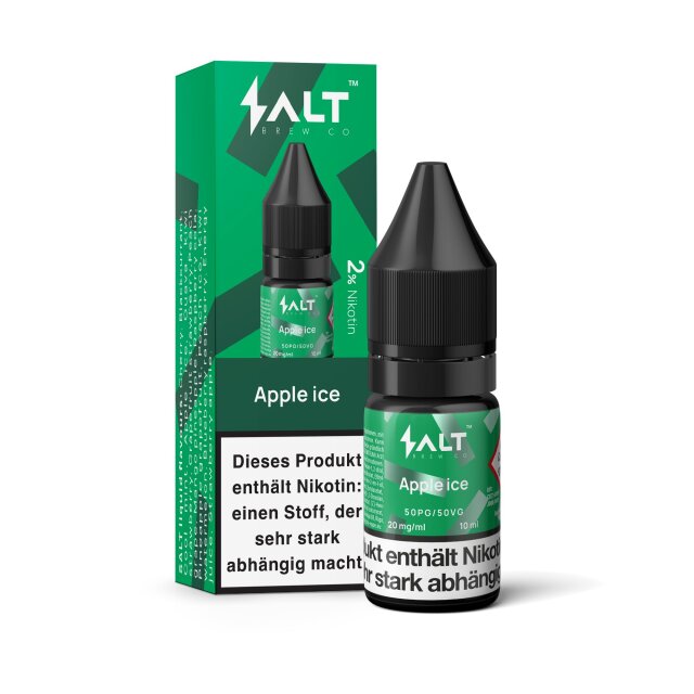 Salt Liquid 10ml - Apple Ice 20mg