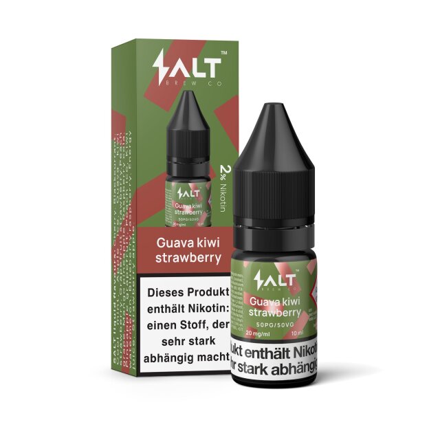 Salt Liquid 10ml - Guave Kiwi Strawberry 20mg
