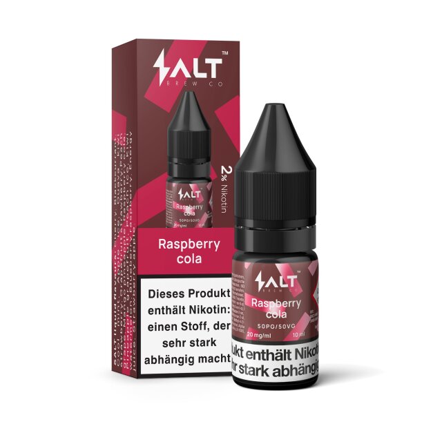 Salt Liquid 10ml - Raspberry Cola 20mg