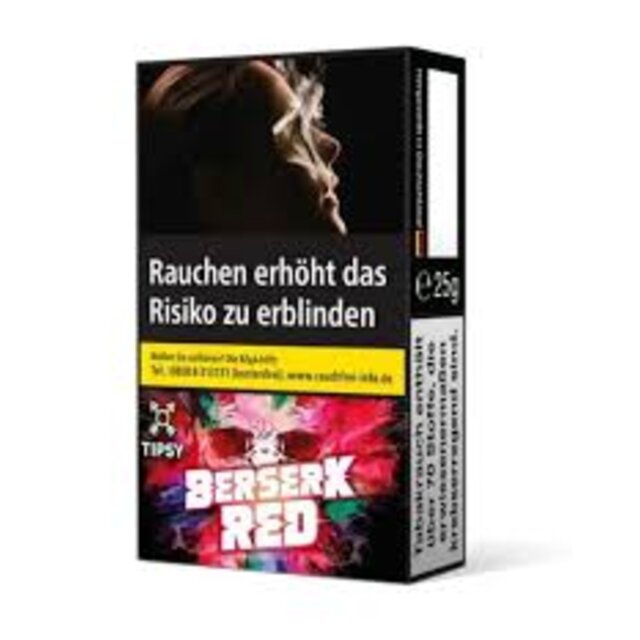 Tipsy 20g - Berserk Red
