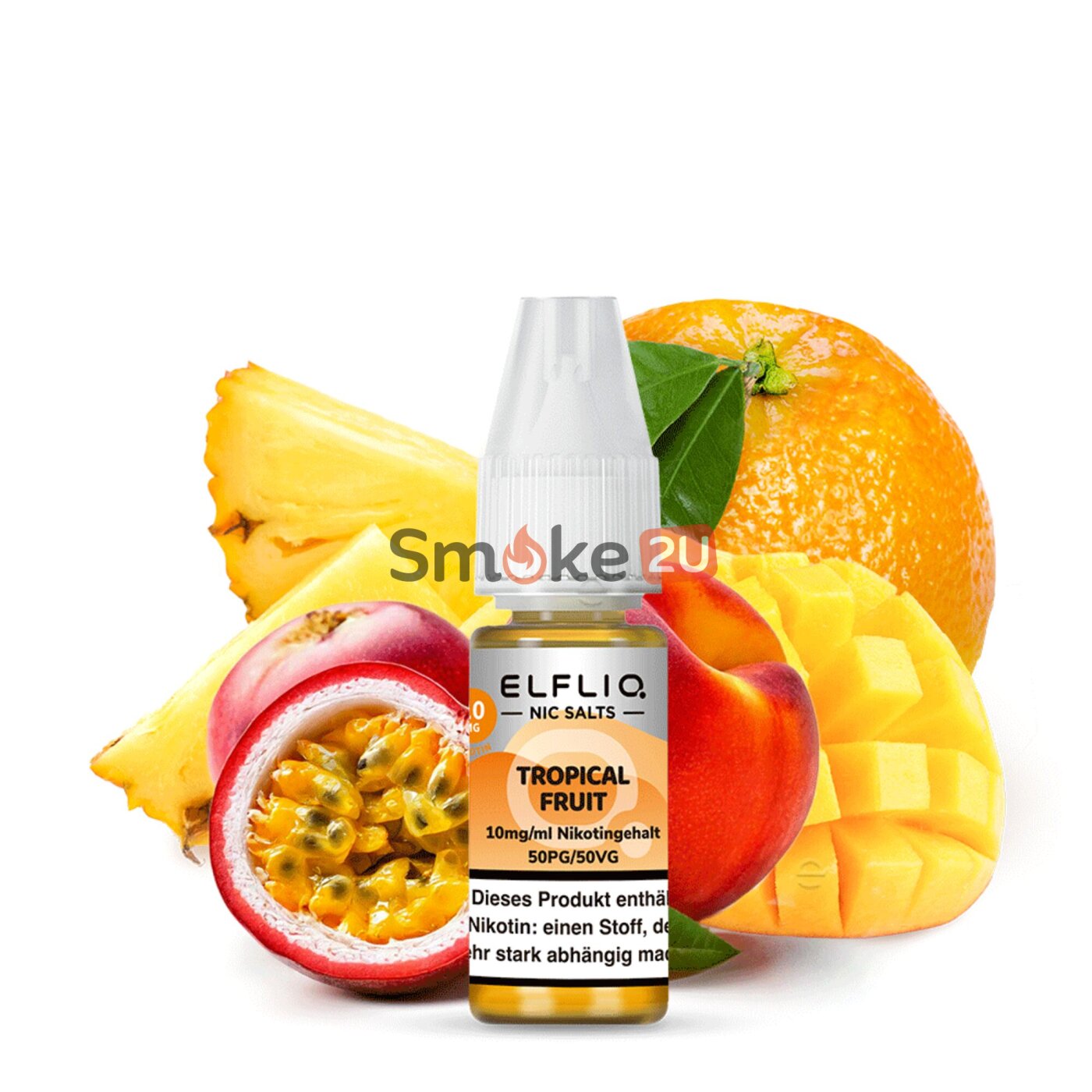 ELFBAR ELFBAR ELFLIQ 10ml - Tropical Fruit 10mg, 6,90 ELFBAR ELFBAR ELFLIQ 10ml - Tropical Fruit 10mg, 6,90