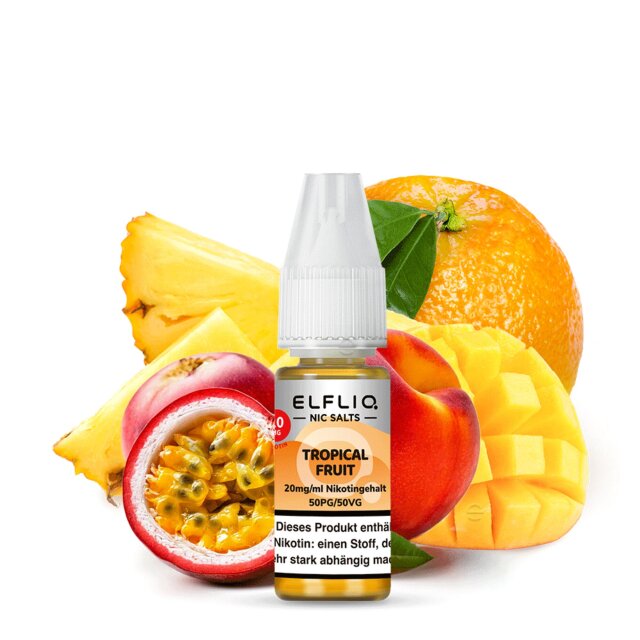 ELFBAR ELFLIQ 10ml - Tropical Fruit 20mg