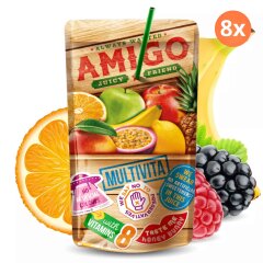 Amigo Softdrink 8x200ml - Multivitamin