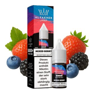 Al Fakher Liquid 10ml - Mixed Berry 20mg