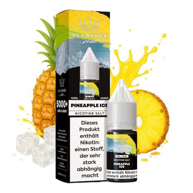 Al Fakher Liquid 10ml - Pineapple Ice 20mg