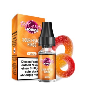 ByCandy Liquid 10ml - Sour Peach Rings 10mg