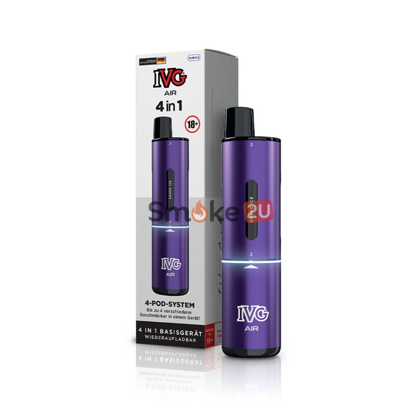 ivg vape 4 in 1 IVG 2400 4-in-1 Big Puff Pod Kit