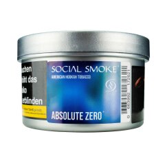 Social Smoke Shisha Tabak 200g - Absolute Zero
