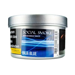 Social Smoke Shisha Tabak 200g - Baja Blue