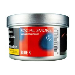 Social Smoke Shisha Tabak 200g - Blue R