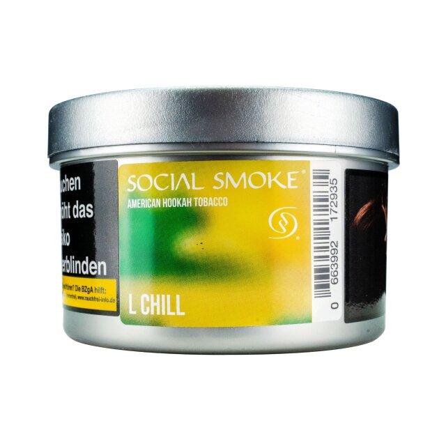 Social Smoke Shisha Tabak 200g - L Chill