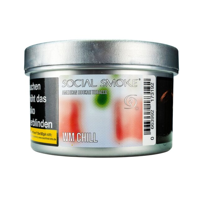 Social Smoke Shisha Tabak 200g - WM Chill