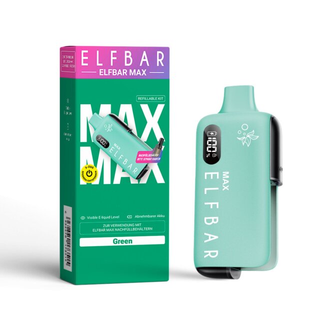 ELFBAR MAX Akku Pod Kit - Green