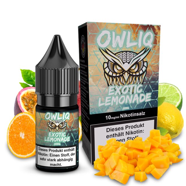 OWLIQ 10ml - Exotic Lemonade 10mg