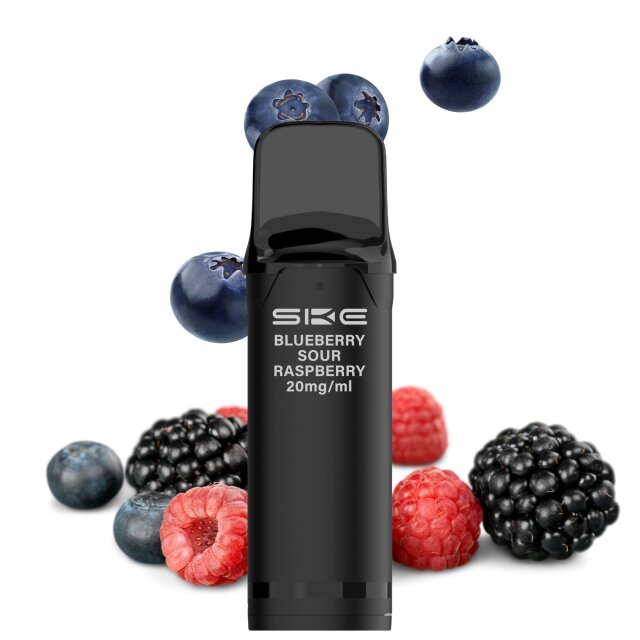 Crystal 800 Pro (2er Pack) - Blueberry Sour Raspberry