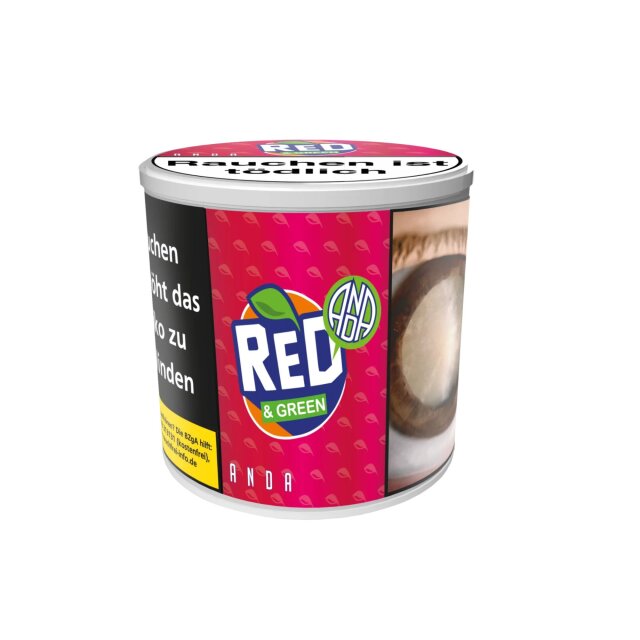 Anda Shisha Tabak 200g - Red & Green