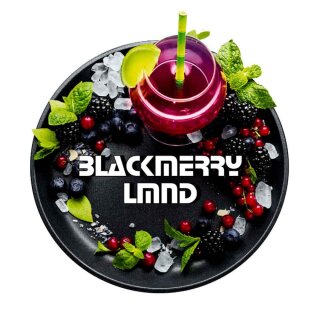 BlackBurn Dark Blend Shisha Tabak 100g - Blackmerry Lmnd