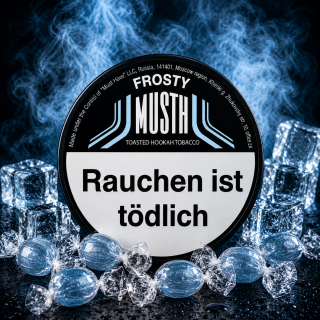 Must H Dark Blend Shisha Tabak 125g - FROSTY