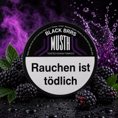 Must H Dark Blend Shisha Tabak 125g - BLACK BRRS