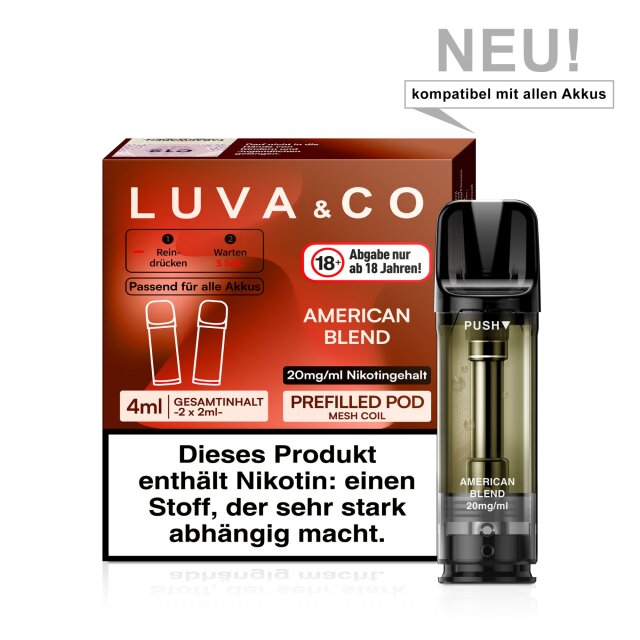 Luva & Co Pods (2er Pack) - American Blend