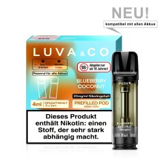 Luva & Co Pods - Blueberry Coconut - 2er Pack