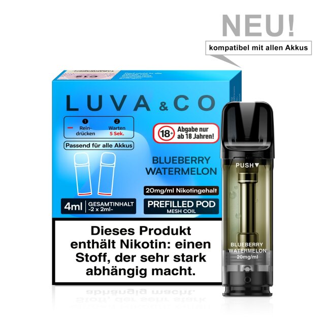 Luva & Co Pods - Blueberry Watermelon - 2er Pack