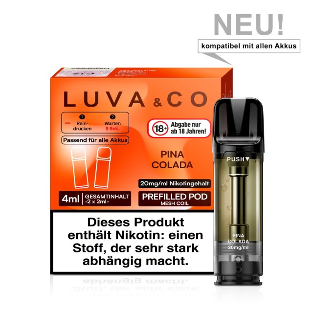 Luva & Co Pods - Pina Colada - 2er Pack
