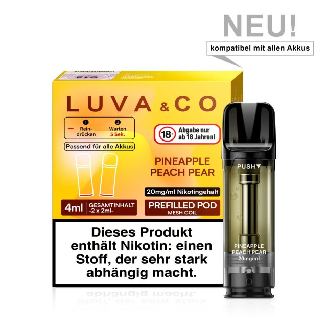 Luva & Co Pods - Pineapple Peach Pear - 2er Pack