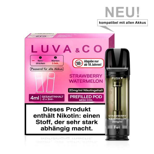 Luva & Co Pods - Strawberry Watermelon - 2er Pack