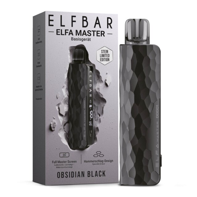 ELFBAR Master Akkuträger - Obsidian Black