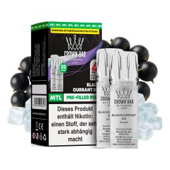 Al Fakher Pod (2er Pack) - Blackcurrant Ice 20mg (MTL)