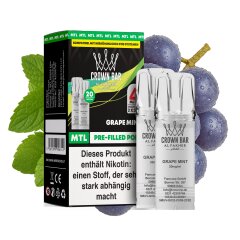 Al Fakher Pod (2er Pack) - Grape Mint 20mg (MTL)