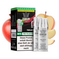 Al Fakher Pod (2er Pack) - Two Apple 20mg (MTL)