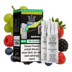 Al Fakher Pod (2er Pack) - Grape Berry 20mg (MTL)