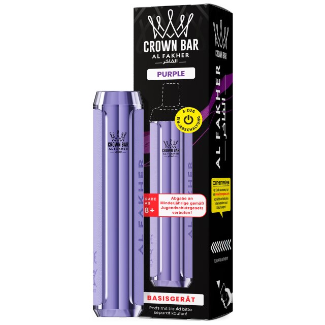 Al Fakher Akkuträger - Purple