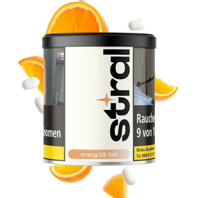 Stral Shisha Tabak 200g - Orang Tik Tak