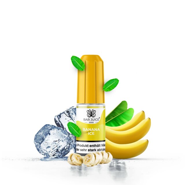 Bar Juice 5000 10ml - Banana Ice 10mg