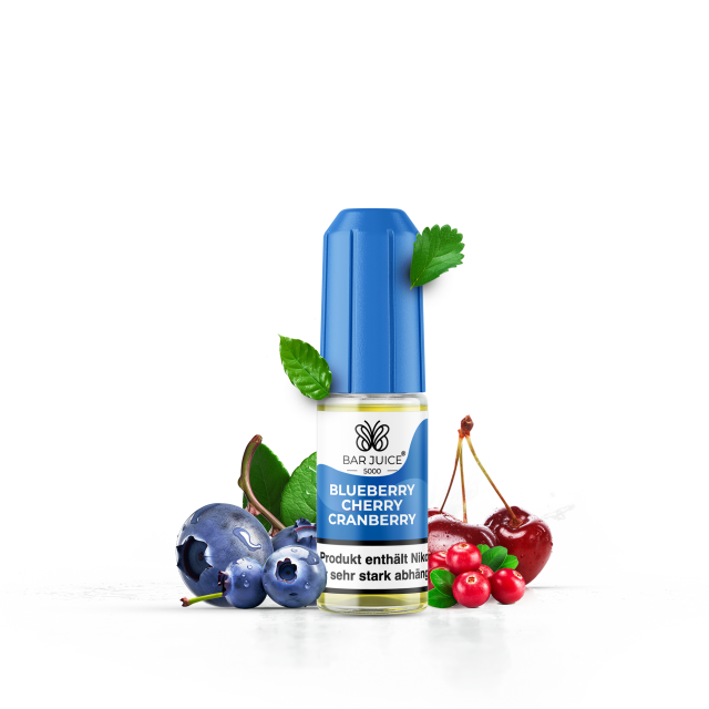 Bar Juice 5000 10ml - Blueberry Cherry Cranberry 10mg