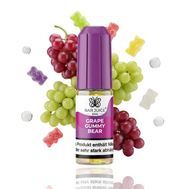 Bar Juice 5000 10ml - Grape Gummy Bear 20mg