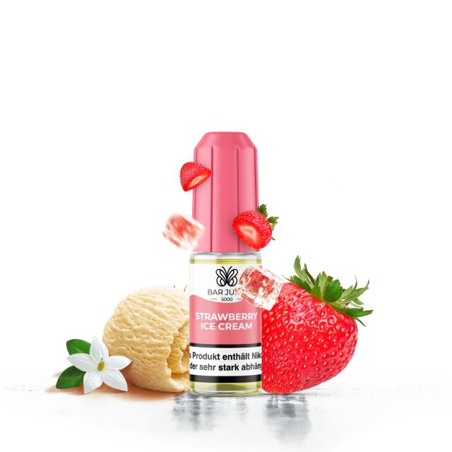 Bar Juice 5000 10ml - Strawberry Ice Cream 20mg