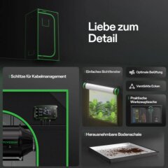 VIVOSUN Grow Tent 60x60x160