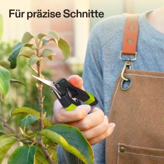 VIVOSUN Trimm-Schere Gartenschere mit geraden Edelstahlklingen