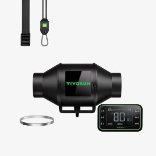 VIVOSUN Smart Luftfiltration AeroZesh S4 + Smart Controller E42A